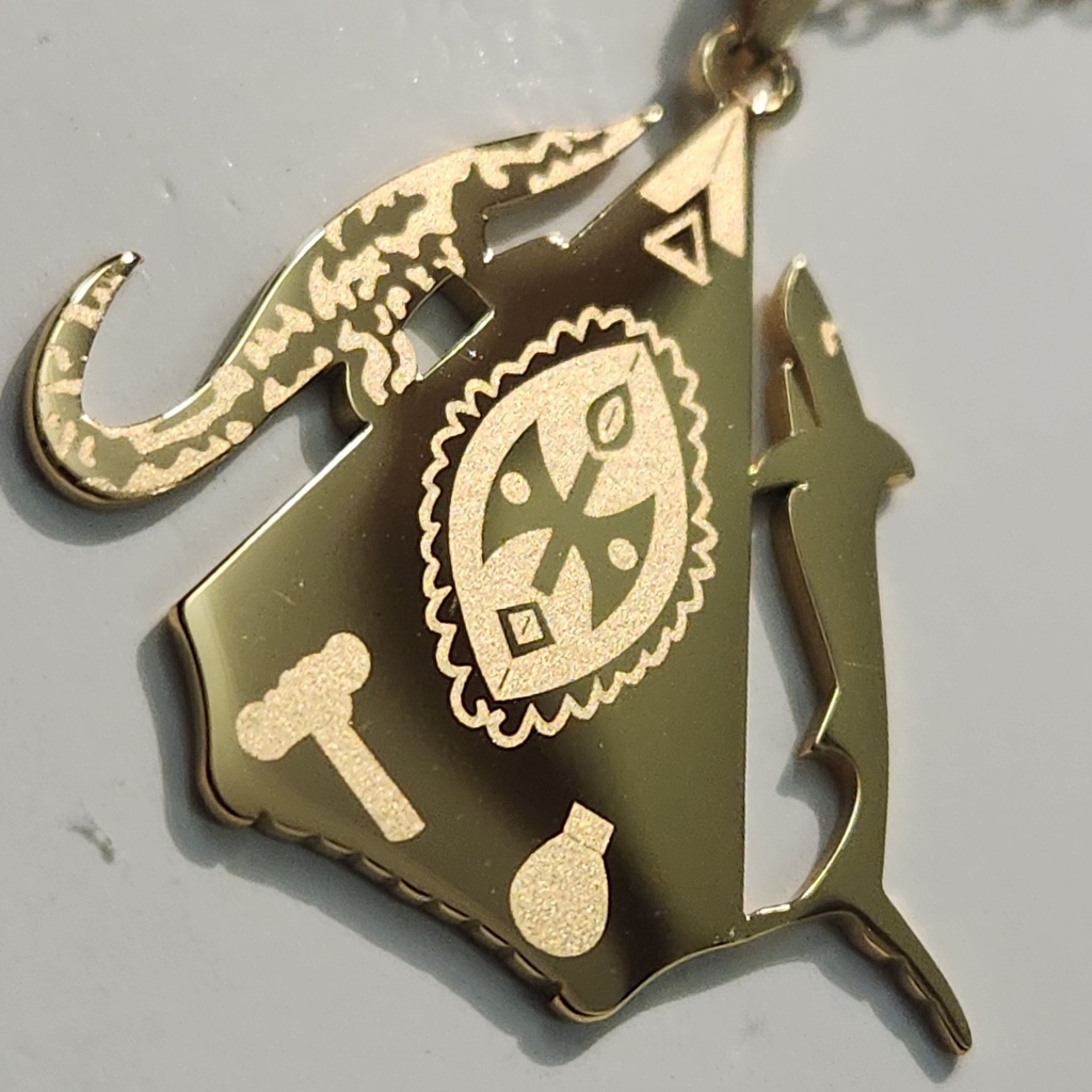 Necklace Pendant East Sepik (Gold)